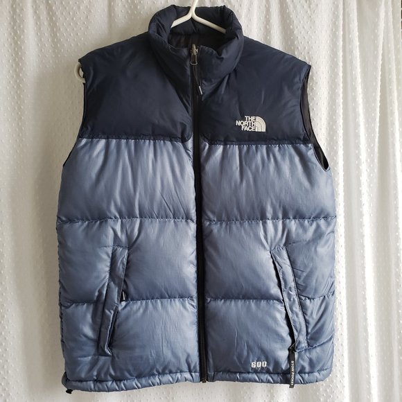 The North Face Puffer Vest Child Lg Blue